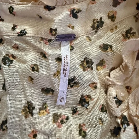 Free People Rare Feeling Pleated Maxi Dress - Picture 3 of 4